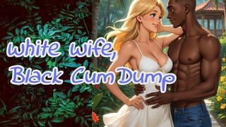 White Wife, Black Cum Dump