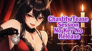 Chastity Tease Session – No Key No Release | Goddess Hiyori