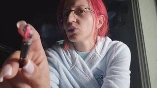 Late Night Balcony Smoking – You’re Addicted to Watching