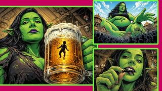 Curvy Green Goblin Giantess Devours Tiny Adventurers & Villagers - GIANTESS VORE POV