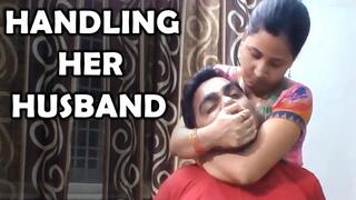 Handling Her Husband With Handgag! (4K Ultra HD)