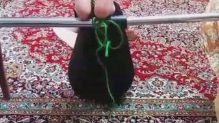 cute girl bastinado