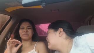 Sneezing in the face