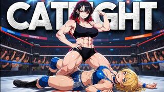 Catfight Wrestling Crush - Rika Proves She's The Strongest Female