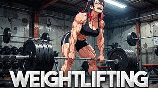 Muscular Girl Deadlift Domination - Rika Deadlifts Heavy And Laughs At Your Weak Body