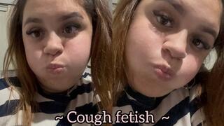 Cough and Very puffy cheeks