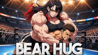Bearhug Domination - Mistress Taiga Crushes Her Opponent Into Submission on the Mat