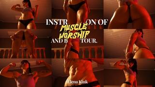 INSTRUCTION OF MUSCLE WORSHIP AND BODY TOUR