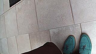 The loafers are sweaty and damp. ( 1920x1080 HD) MP4