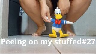 Peeing on my stuffed #27