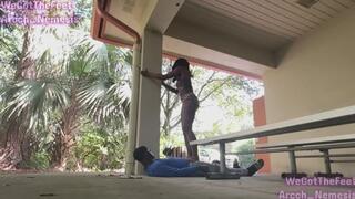 ITS AN HONOR TO BE MY FLOOR VOL 3 FV Public Doormat And Sandal Licking Humiliation