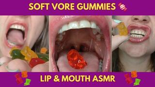 Soft Vore Gummies Lip & Mouth ASMR
