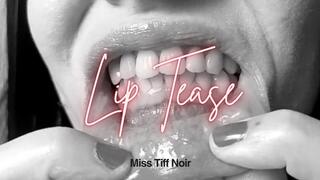 Noir Lip Fetish - Silly close up lip action