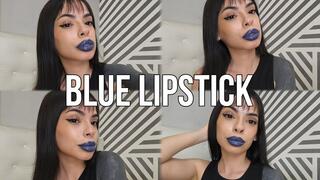 Blue Lipstick