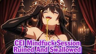 CEI Mindfuck Session – Ruined And Swallowed | Goddess Hiyori