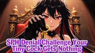 SPH Denial Challenge – Tiny Cock Gets Nothing | Goddess Hiyori