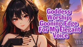Goddess Worship Gooning – Edge For My Elegant Voice | Goddess Hiyori
