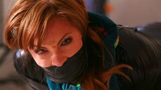 Lucy Purr is a Tightly Mummified, Massively Gagged, Frustrated & ANGRY Nosy Reporter! RE ENCODE 2025 *NEW PREVIEW*