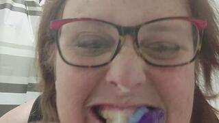 brushing teeth Making a mess