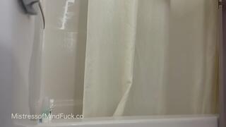 Shower Tease - Femdom Goddess Tease and Denial Foot Worship