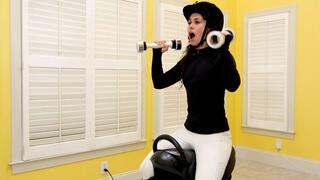 Pony Rider Machine Training for Alina Voss