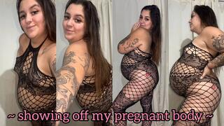 Pregnant belly dance