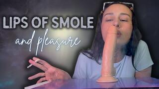 Lips of smoke and pleasure