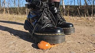 Sausage Buns and Plushie Crush in Dr Martens