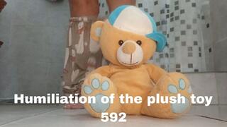 Humiliation of the plush toy 592