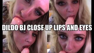 Dildo BJ Close Up Lips And Eyes_MP4 4K