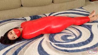 Kimmie Katana - Mummified and Immobilized With No Escape