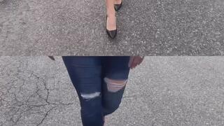 City Streets Walk With Georgia Peach