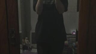 CHECKING MYSELF OUT IN THE MIRROR AFTER MY BEAUTY REFRESH DAY 2DAY