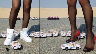 Anastasija 97 - Toy, Food & Shoe Destruction Part 3 WMV