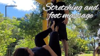 Stretching and foot massage 1080 p