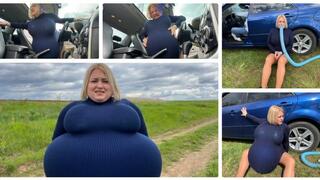 Inflated and stuck on the road MP4