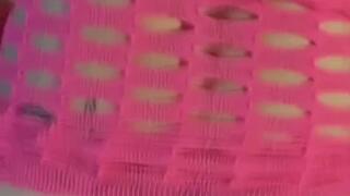 Monique with the mop