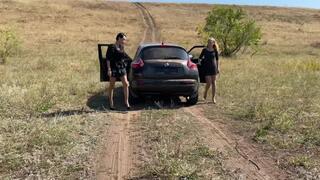 MILANA AND YANA HAVE HARD ON THE HILL full video 33 min