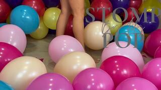 Lily’s Rapid Fire Stomps – Close-Up Foot Focus Edition