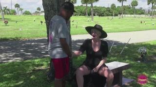 Grieving GILF Mrs. DD White Missed Her Husband… But She Really Missed Thick BBC