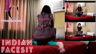 Indian Full Weight Facesitting and Bouncing