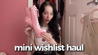 Mini Wishlist Haul From Married Perv