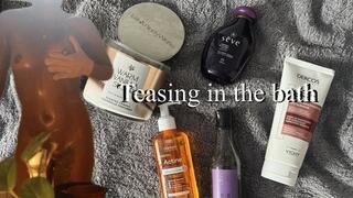 Dandara Domme: "Watch Your Goddess Tease with Her Silky Curves in a Candlelit Shower – Dare to Desire More?"