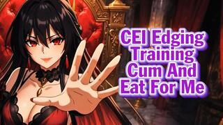 CEI Edging Training – Cum And Eat For Me | Goddess Hiyori