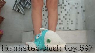 Humiliated plush toy 597