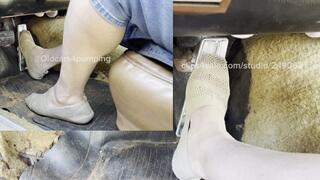 My most requested tan flats! Revving my old Buick!