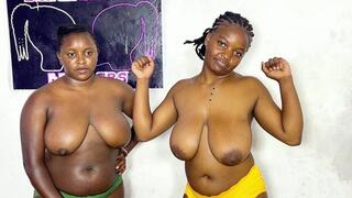 Tits and Ass Catfight Joyce vs Insiani