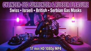 Heavy Tank Breathing Session - 4 Gas Masks & Restricted Pleasure (17 Min HD)