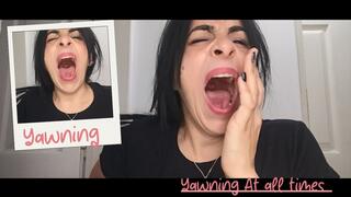 Yawning all the time
