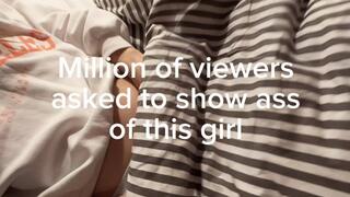 THE HOTTEST 18 years old girl ASS SLOW TWERK MEDITATION